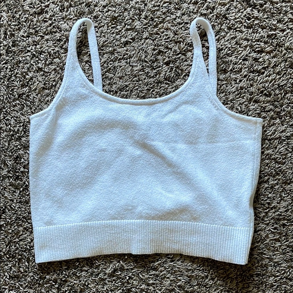 White tank top